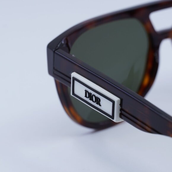 🕶️ New Dior DIORB23 R1I 20C0 Sunglasses - Shiny Red Havana Frame - Picture 9 of 11